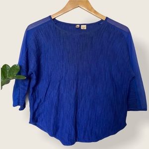 ANTHROPOLOGIE Moth Sabine Slubbed Dolman sweater, XSP